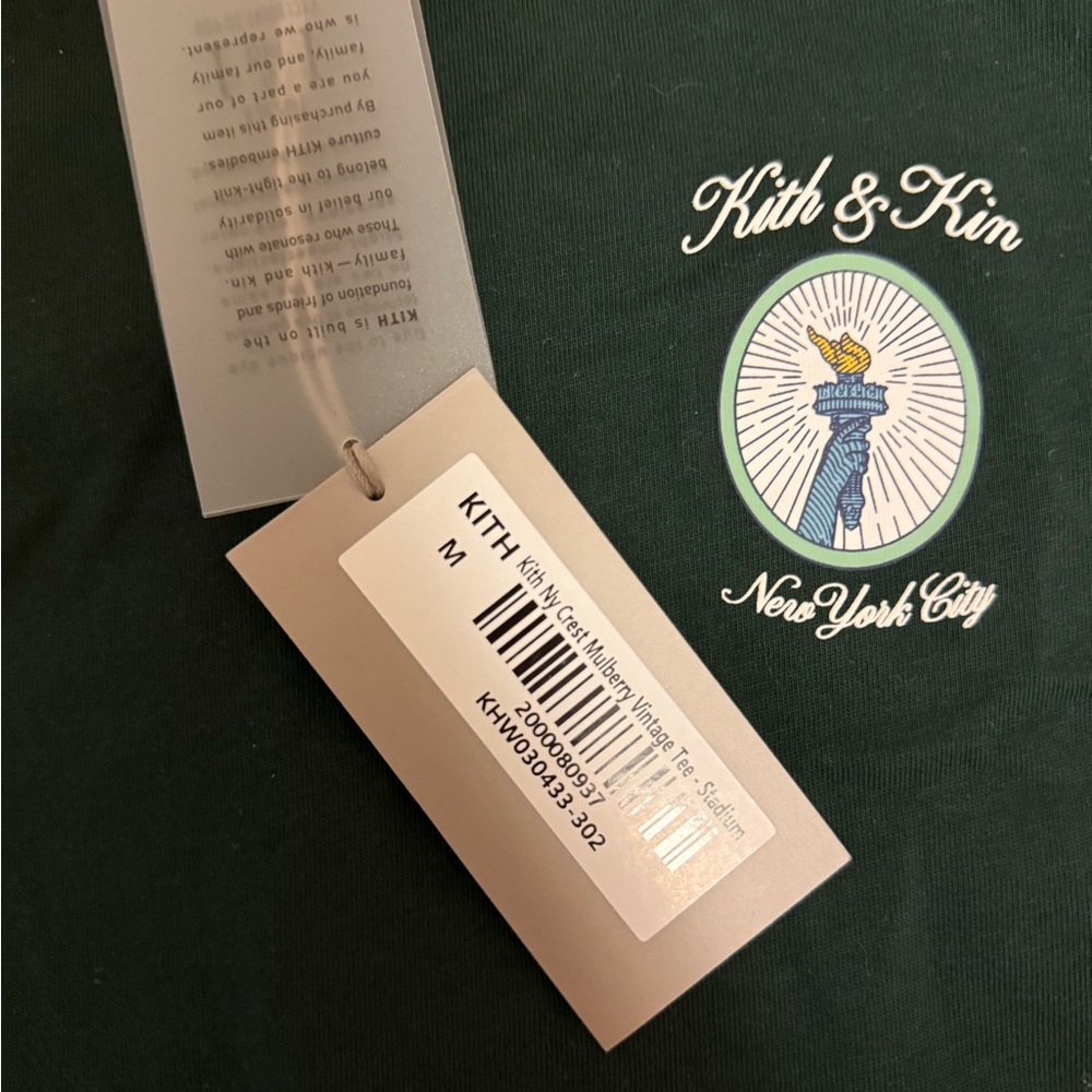 Kith NYC Crest Mulberry Vintage Tee